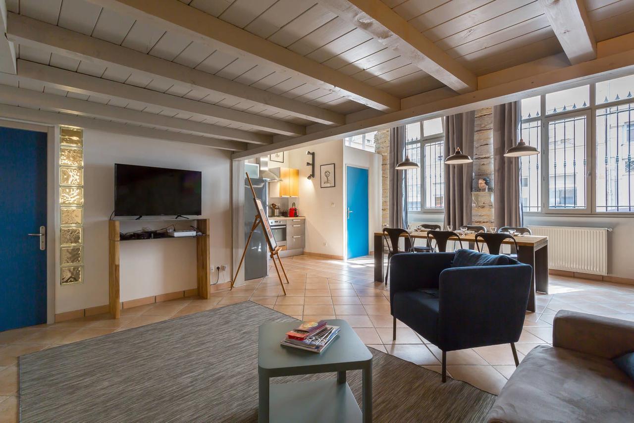 Guestready- Typical Croix-Roussien Flat Apartment Lyon Bagian luar foto